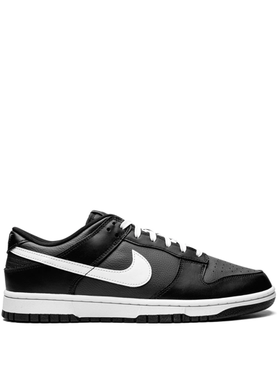 Nike Dunk Low Retro Sneakers In Black
