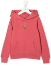 RALPH LAUREN BIG PONY MOTIF HOODIE