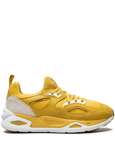 Puma Men's Trc Blaze D South Textile & Suede Sneakers In Yellow