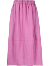 VINCE FLARED MIDI SKIRT