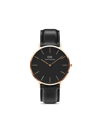Daniel Wellington Classic Sheffield Black Dial 40 Mm Watch Dw00100127 In Schwarz