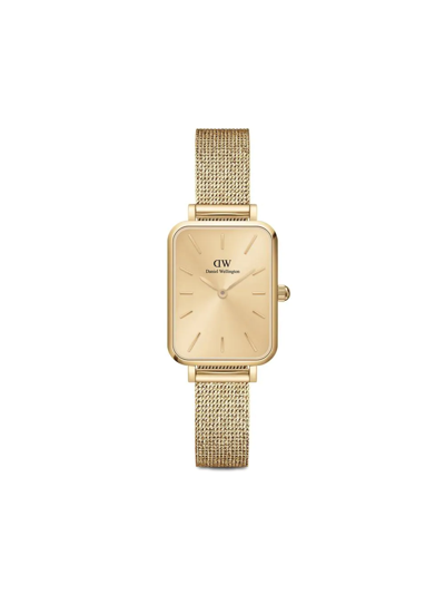 Daniel Wellington Women's Quadro Unitone Gold-tone Stainless Steel Watch 20 X 26mm