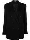 Tagliatore Jasmine Double-breasted Blazer In Schwarz