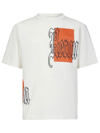 Heron Preston Off-white Gothic Color Blocks T-shirt In White
