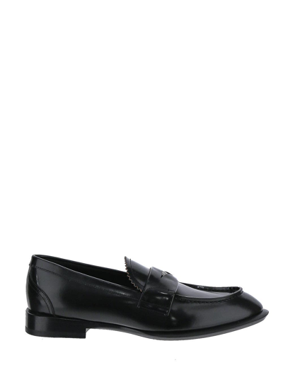 Alexander Mcqueen Black Swilly Loafers