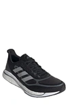 Adidas Originals Supernova Running Shoe In Core Black/ Silver Met./blue