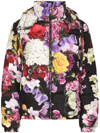 DOLCE & GABBANA FLORAL-PRINT DOWN JACKET