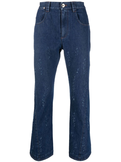 Opening Ceremony Tapered-leg Jeans In Blau