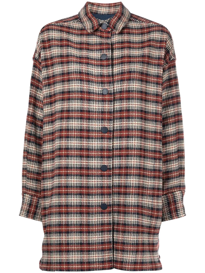 See By Chloé Plaid Check Cotton Shirt In Multicolor