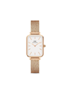 Daniel Wellington Quadro Pressed Melrose 20x26mm In Weiss