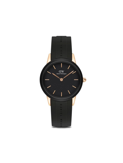 Daniel Wellington Iconic Motion 32mm In Schwarz