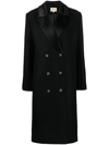 Loulou Studio Boras Double-breasted Wool-cashmere Coat In Black