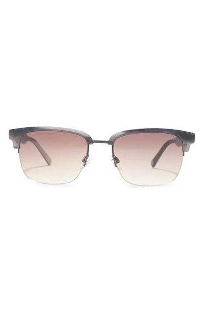 Ted Baker 55mm Clubmaster Sunglasses In Grey