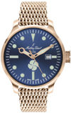 MATHEY-TISSOT MATHEY-TISSOT ELICA AUTOMATIC BLUE DIAL MENS WATCH U-121PBU