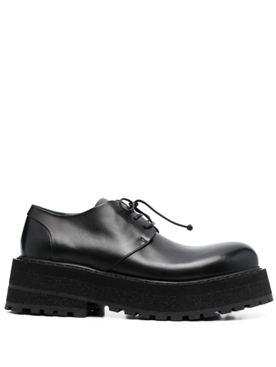 Marsèll Chunky Lace-up Shoes In Black  