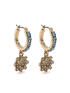MARCHESA NOTTE BRIDESMAIDS BUTTERFLY CHARM-DETAIL EMBELLISHED EARRINGS