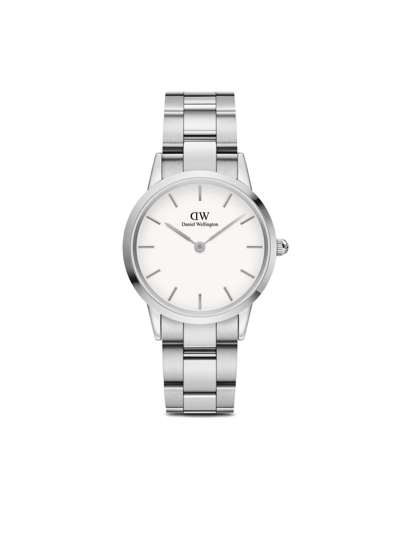 Daniel Wellington Dw00100207 Iconic Link Stainless Steel Watch In Weiss