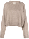 LOULOU STUDIO RIBBED-KNIT OVERSIZED SWEATER