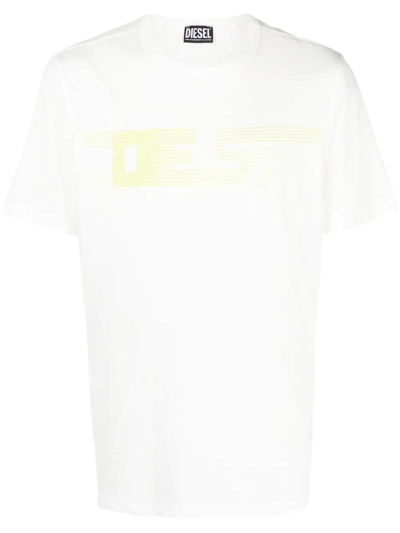 DIESEL T-JUST-E19 LOGO-PRINT T-SHIRT