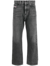 Diesel D-air Straight-leg Jeans In Grey