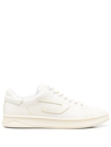 Diesel Debossed-logo Low Top Sneakers In Neutrals