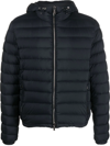 MOORER QUILTED-FINISH PUFFER JACKET
