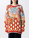 Etro Comet Jacquard-knit Wool-blend Sweater In Multicolor