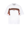 Lanvin Embroidered-logo Strap Detail T-shirt