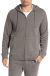 Ugg Gordon Zip Hoodie In Rock Ridge Heather