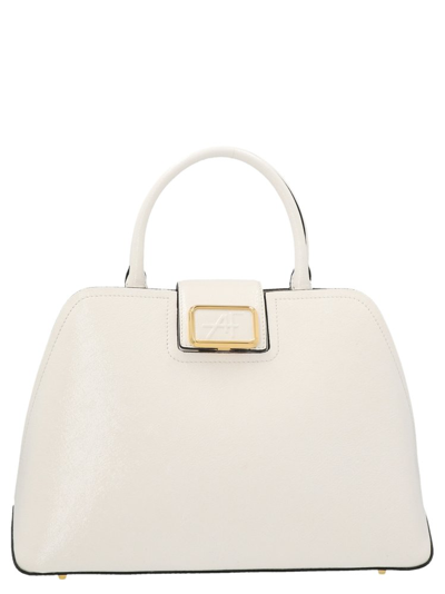 Alberta Ferretti 'albi 33' Handbag In White