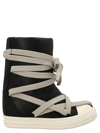 RICK OWENS RICK OWENS JUMBO PUFFER MEGALACED ANKLE BOOTS