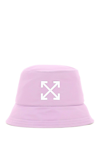 OFF-WHITE RECYCLED POLYESTER BUCKET HAT