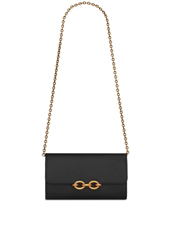 Saint Laurent Le Maillon wallet-on-chain - 9062 -GREGGIO/VINT.B.GOLD/