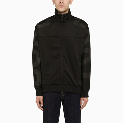 Burberry Black Technical Jacket With Logo