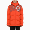 A-COLD-WALL* ORANGE QUILTED PADDED JACKET WITH LOGO,ACWMO107PL/L_ACWS-RUST_323-M