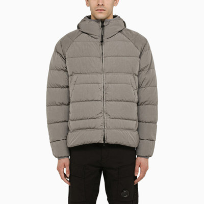 C.p. Company Grey Quilted Padded Jacket