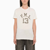 R13 Womens White Other Materials T-shirt In Beige