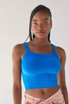 Out From Under Outsiders Seamless Bra Top In Sapphire Blue