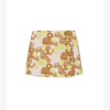 Tory Sport Tory Burch Printed Ruffle Golf Skort In French Cream Bouquet