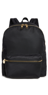 Stoney Clover Lane Classic Nylon Backpack In Noir/gold