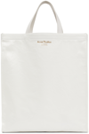 ACNE STUDIOS WHITE SHINY TOTE