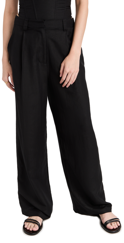 Lioness La Quinta Trousers Black Xs