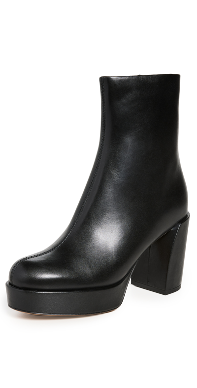 3.1 Phillip Lim / フィリップ リム Naomi Leather Platform Boots In Black