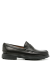 FERRAGAMO PENNY LEATHER LOAFERS