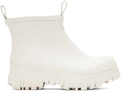 Holzweiler Off-white Andy Boots In 1001 Ecru
