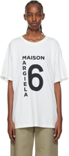 MM6 MAISON MARGIELA OFF-WHITE OVERSIZED T-SHIRT