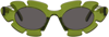 LOEWE GREEN & WHITE PAULA'S IBIZA ORIGINAL SUNGLASSES