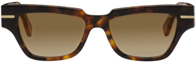 Cutler And Gross Tortoiseshell 1349 Sunglasses In Ltdkturtle