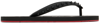 Christian Louboutin Man Thong Sandal Black Size 8 Rubber In Bk01 Black