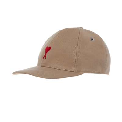 Ami Alexandre Mattiussi Cap Ami De Coeur In Beige